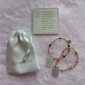 enewton hope unwritten dignity 5mm bead bracelet & egives mystic bracelet